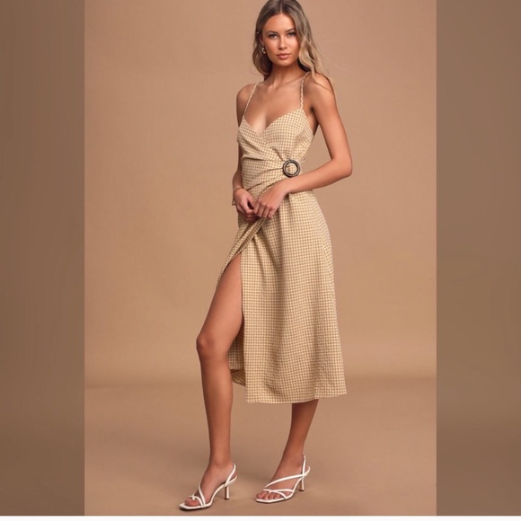 Gingham dress NEW - Picture 3 of 3